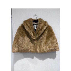 Banana Republic Faux Fur Shawl